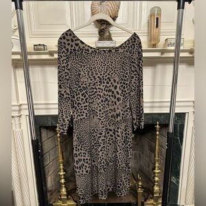 Women’s Banana Republic dress. Leopard print. Size M.
